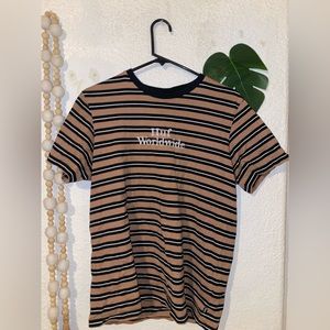 Hug Worldwide striped T shirt